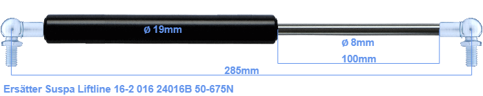 Suspa Liftline 16-2 016 24016B